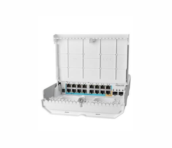 Комутатор MikroTik CRS318-1Fi-15Fr-2S-OUT