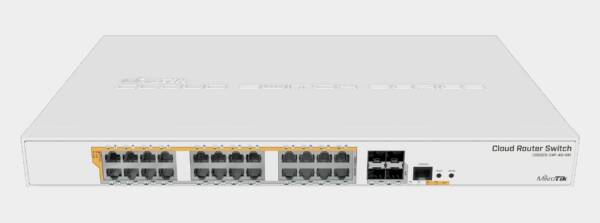 Комутатор MikroTik CRS328-24P-4S+RM