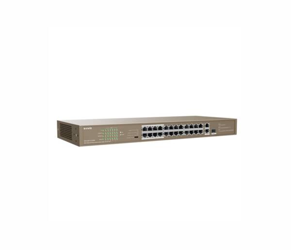 24FE PoE +2GE/1SFP