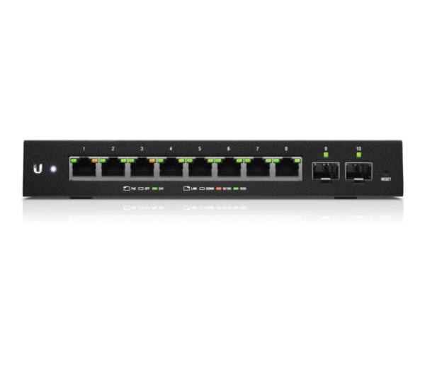 8-порта RJ45 GbE PoE(passive)