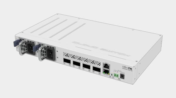 Комутатор MikroTik CRS504-4XQ-IN