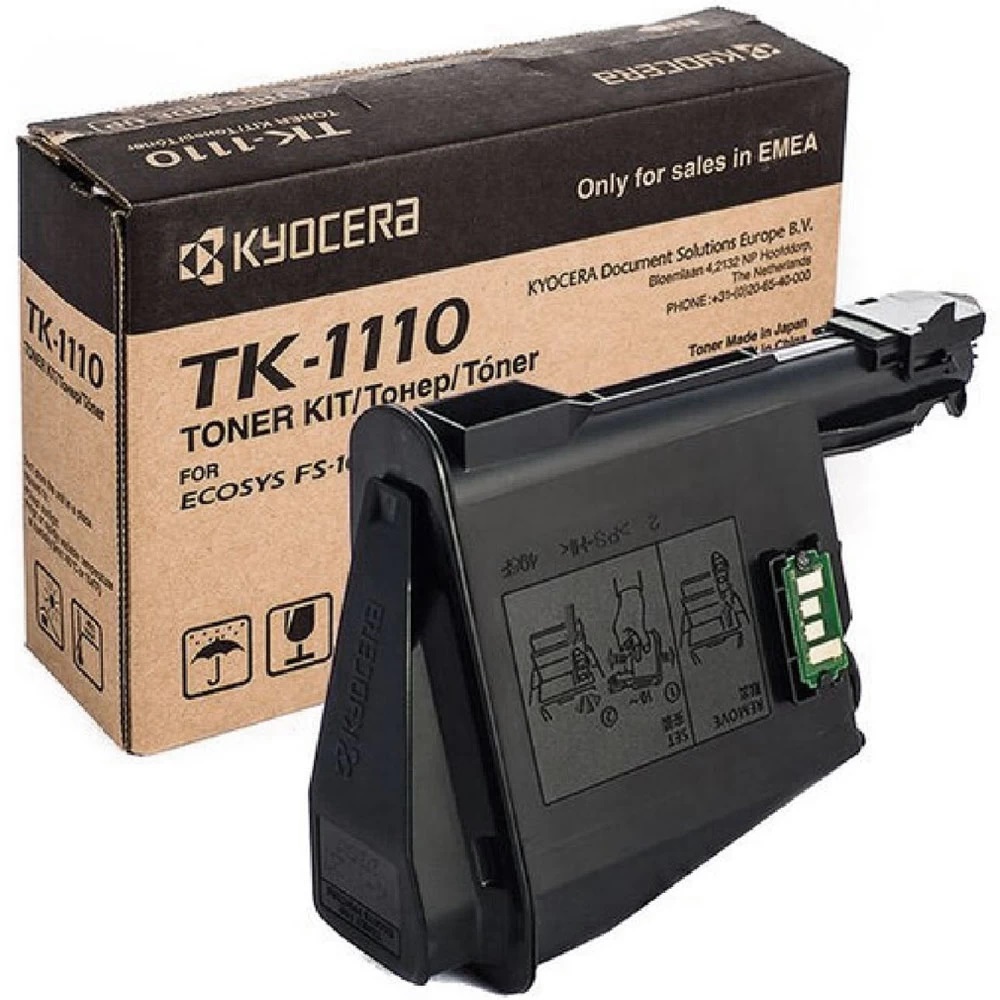Тонер касета Kyocera TK-1110 черна