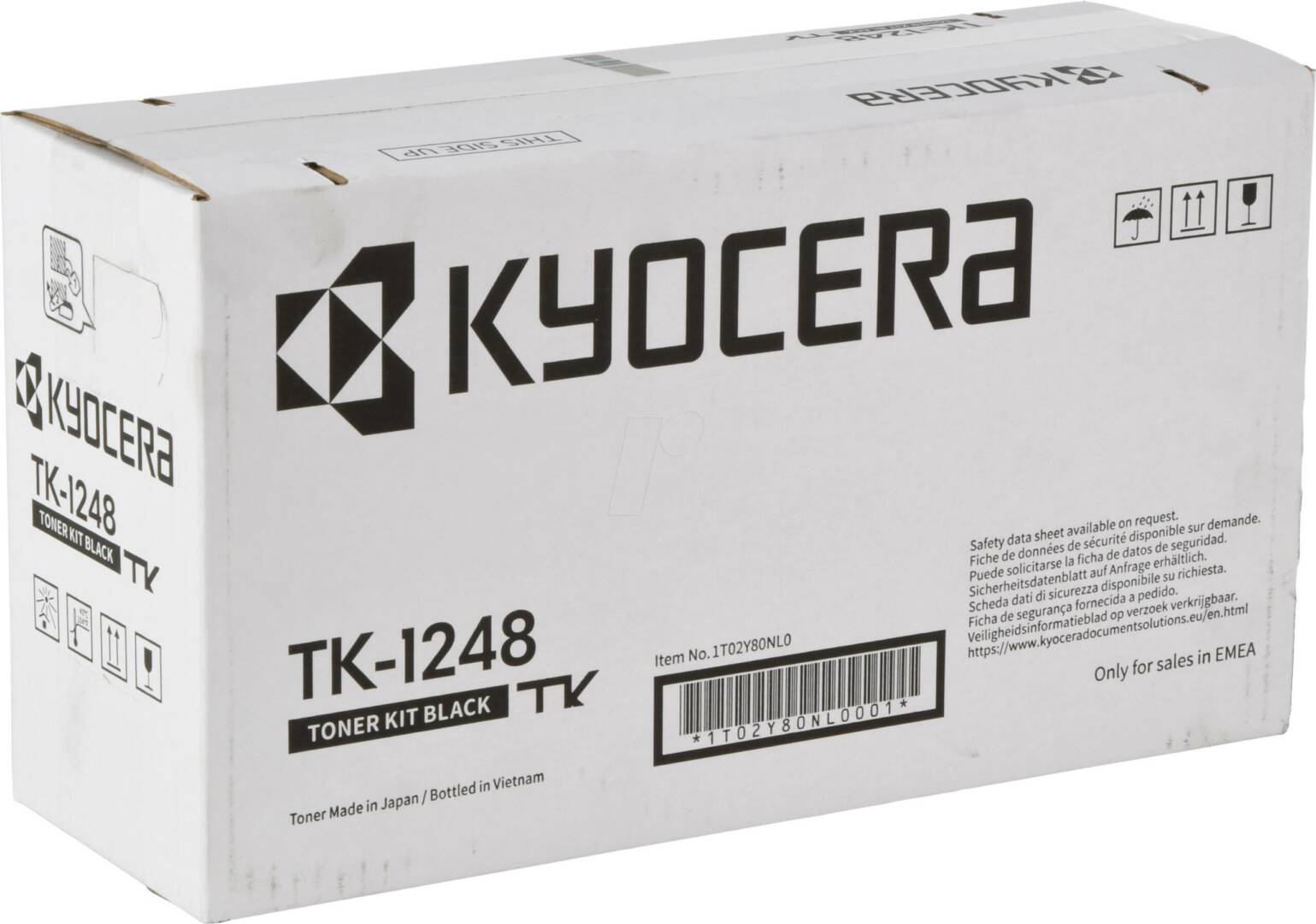 Тонер касета Kyocera TK-1248 черна